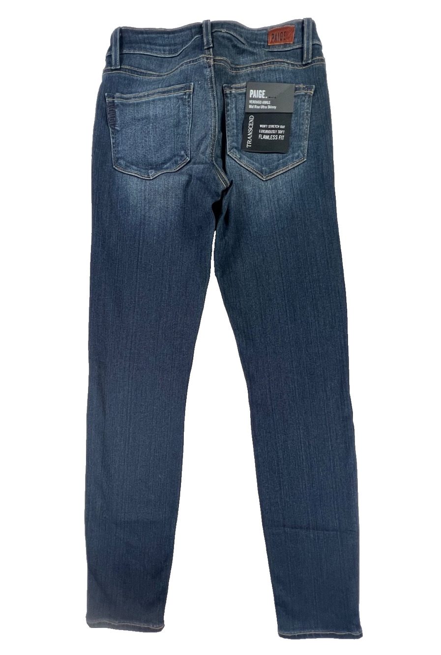 New Paige Jeans Verdugo Ankle Mid Rise Ultra Skinny Jeans (Size 24) - MSRP $199